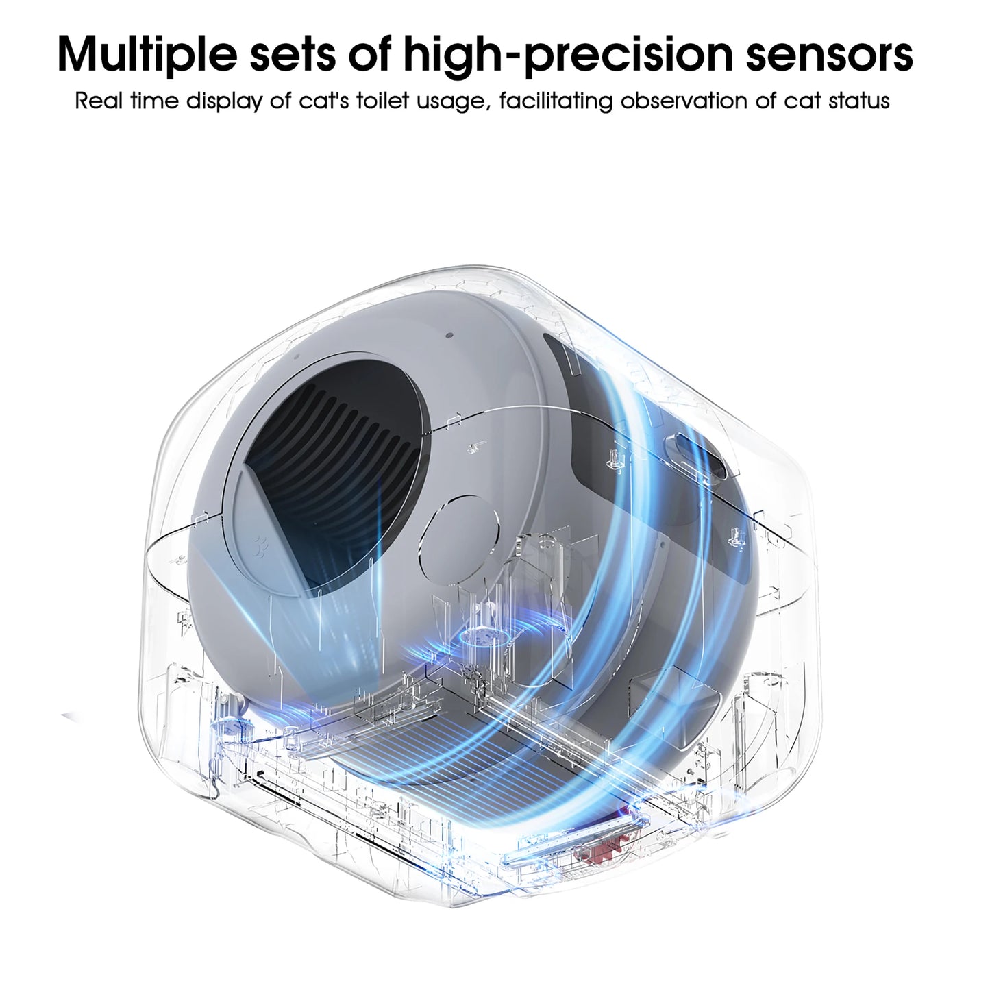 Automatic Smart Cat Litter Box.