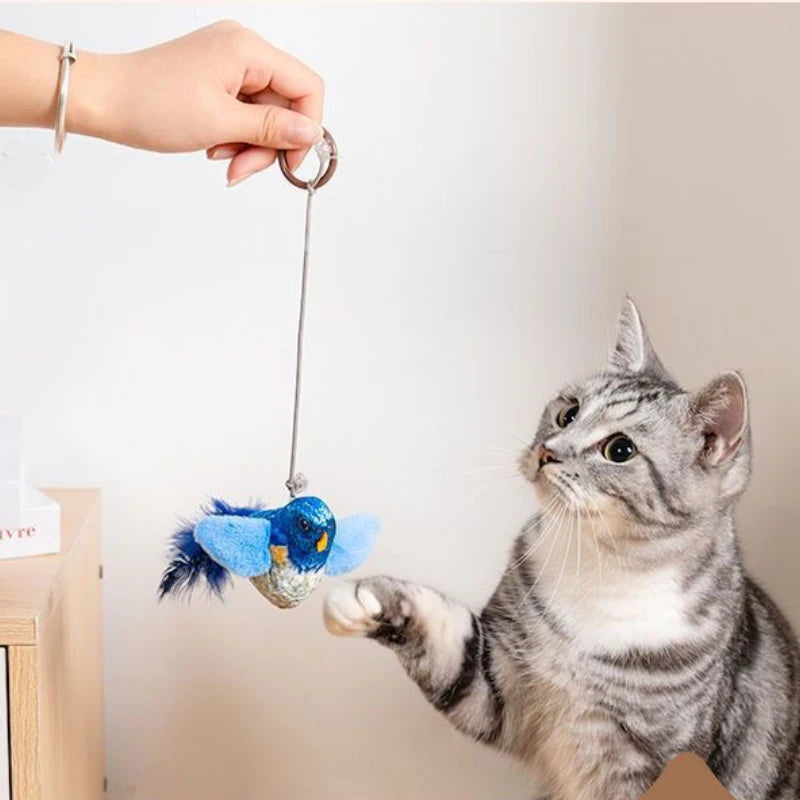 Plush Bird Catnip Toy.
