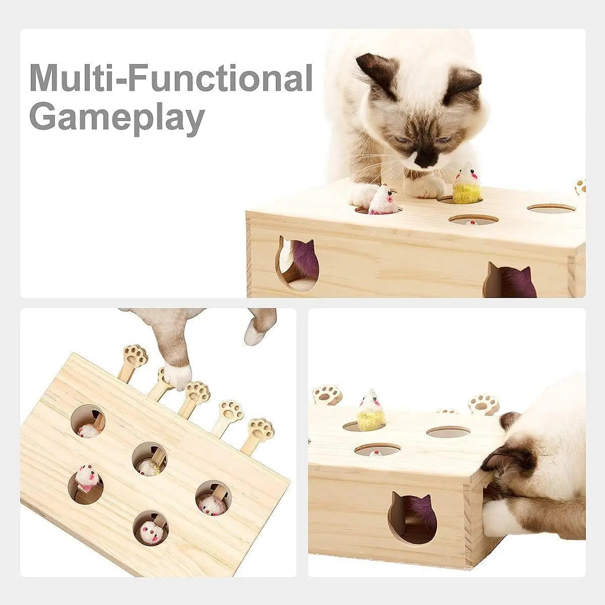 Whack-a-mole Cat Toys.