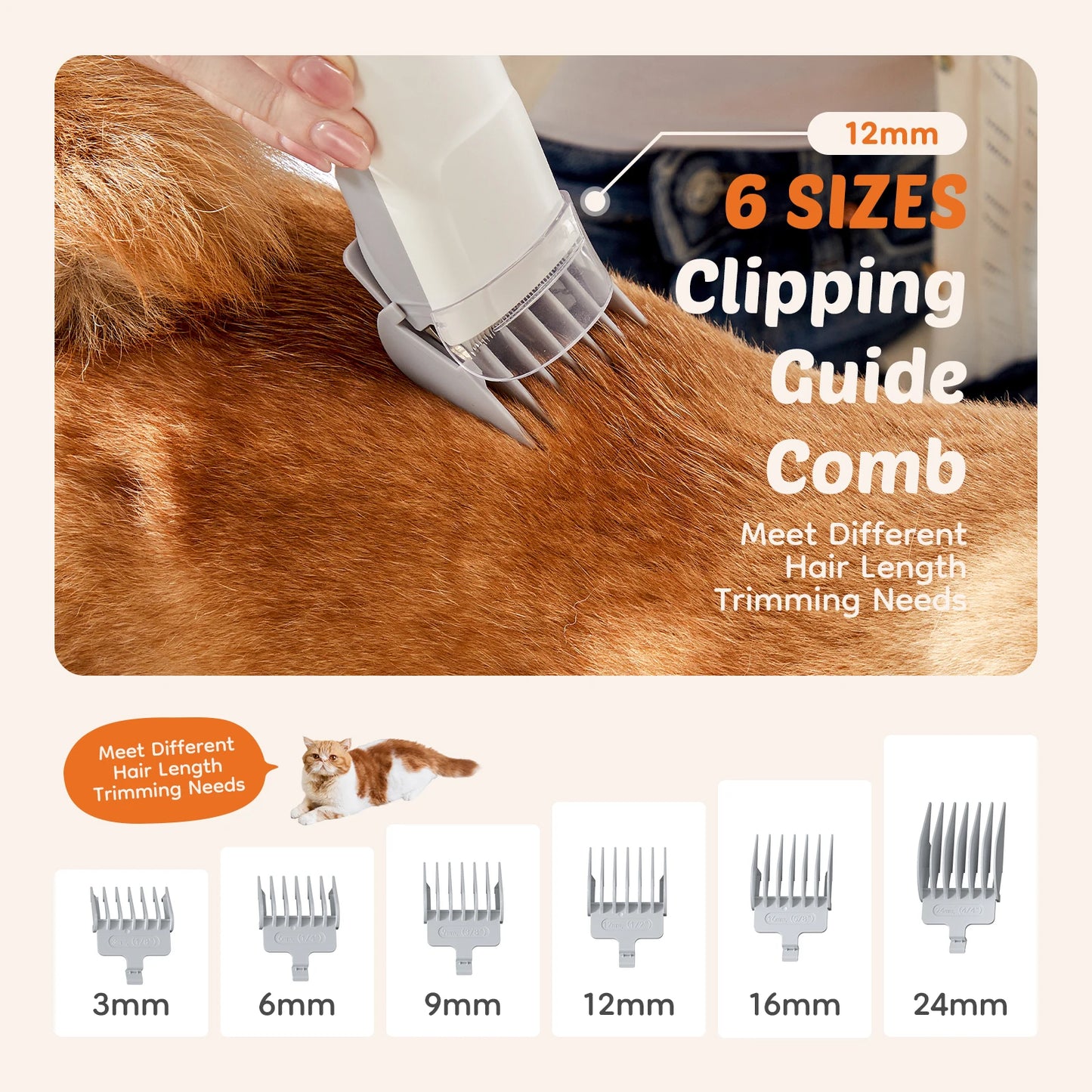 Professional Pet Grooming Vacuum Kit.