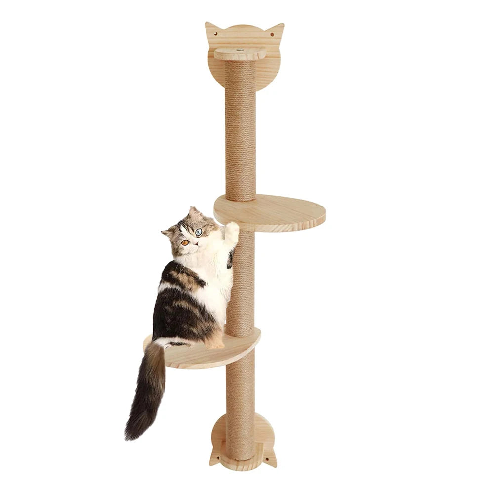 Cat Tree With Scratching Posts.