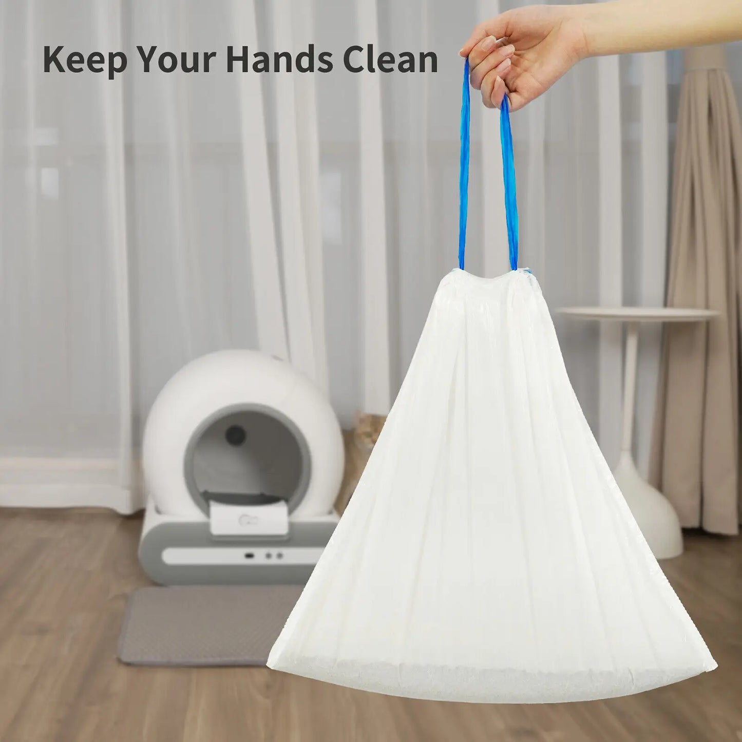 DOEL Self-Cleaning Cat Litter Box.