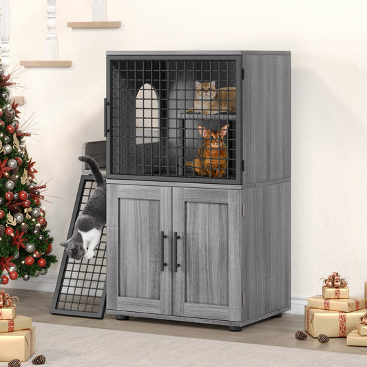 Cat Litter Box Enclosure.