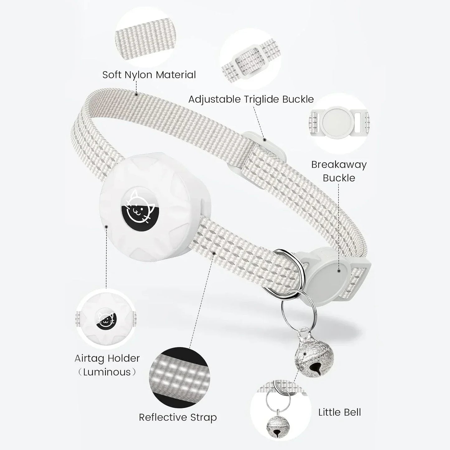 Apple Air Tag Cat Collar.