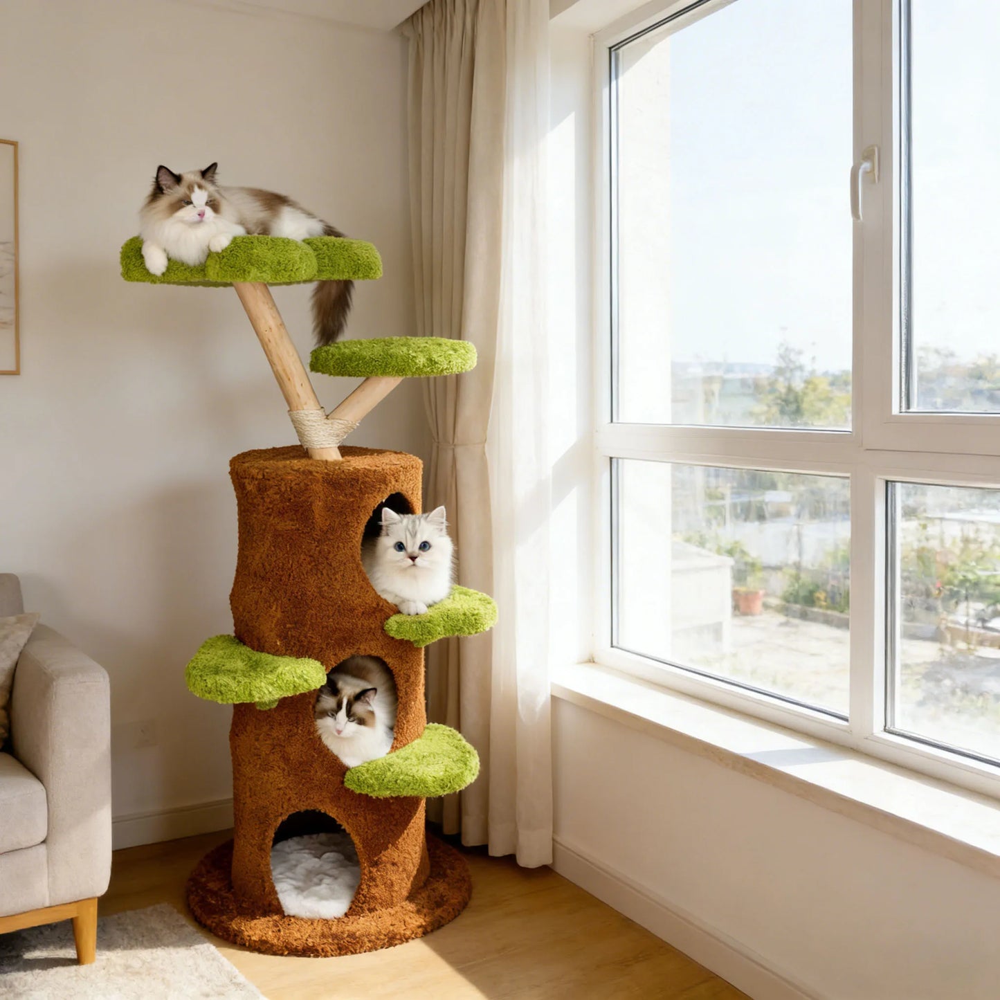 148CM Tall Indoor Cat Tree.