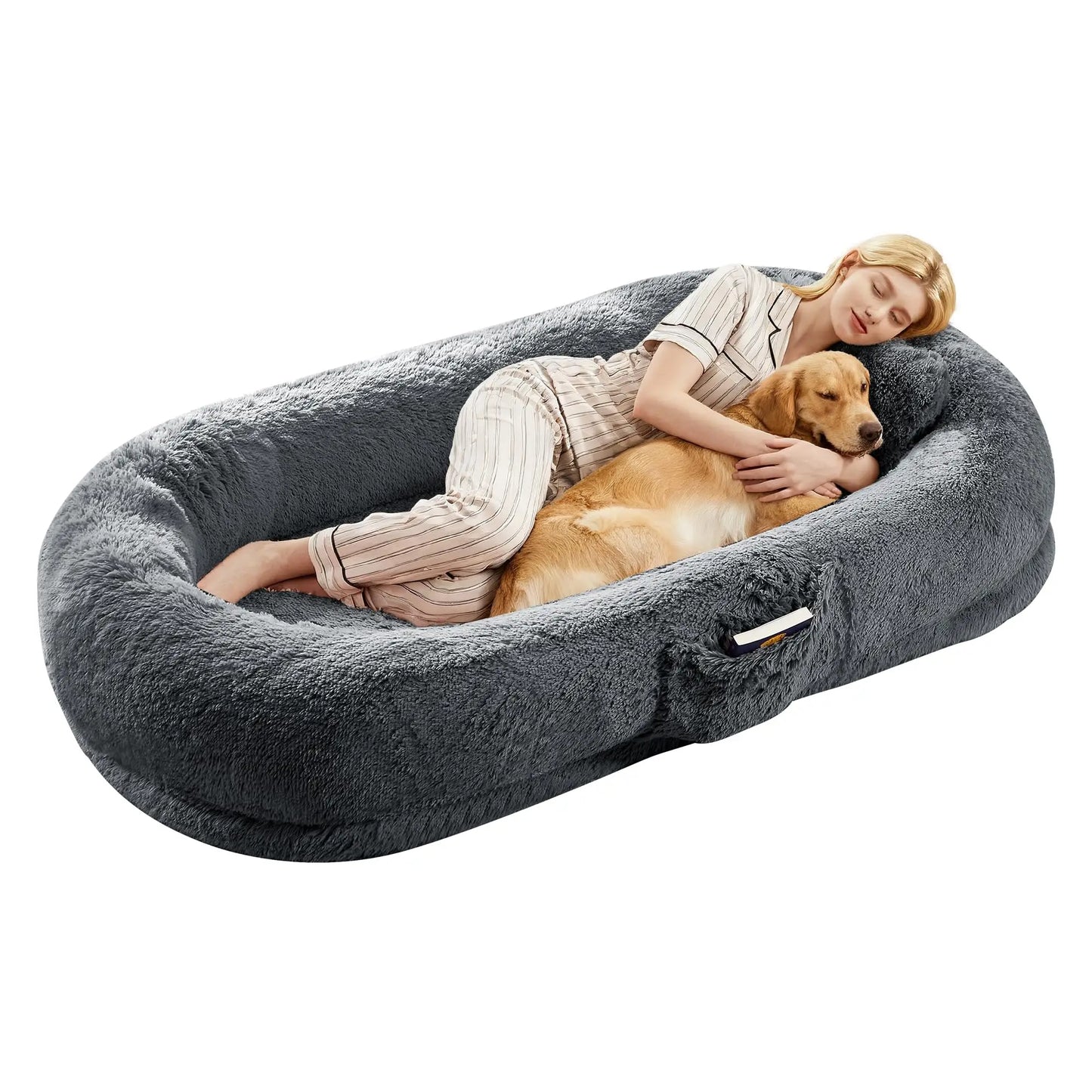 Oversized Human Dog Bed.