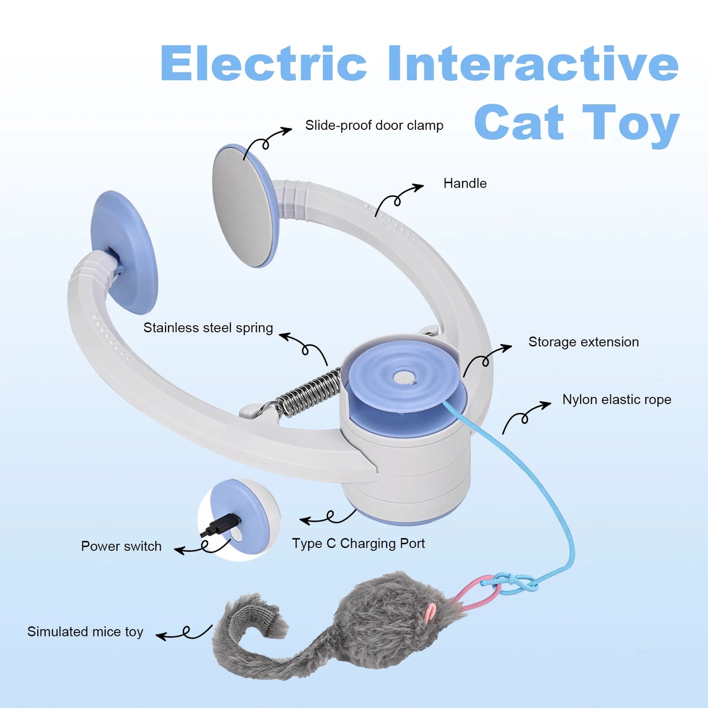 Electric Door Hanging Cat Toy.