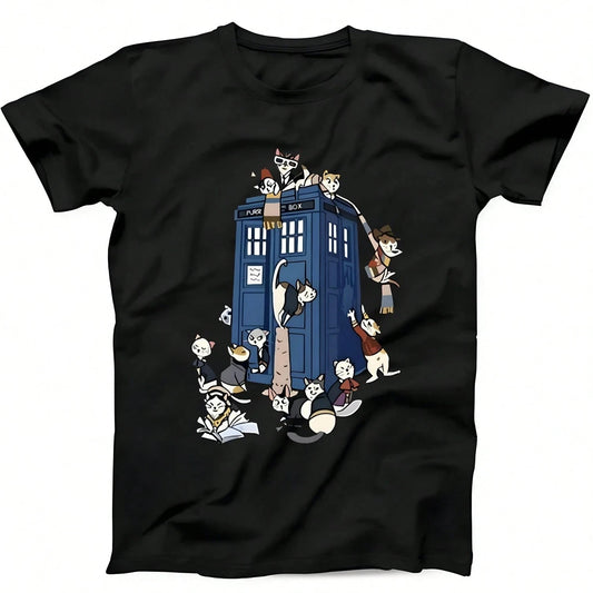 Doctor Cat Who T-Shirt.