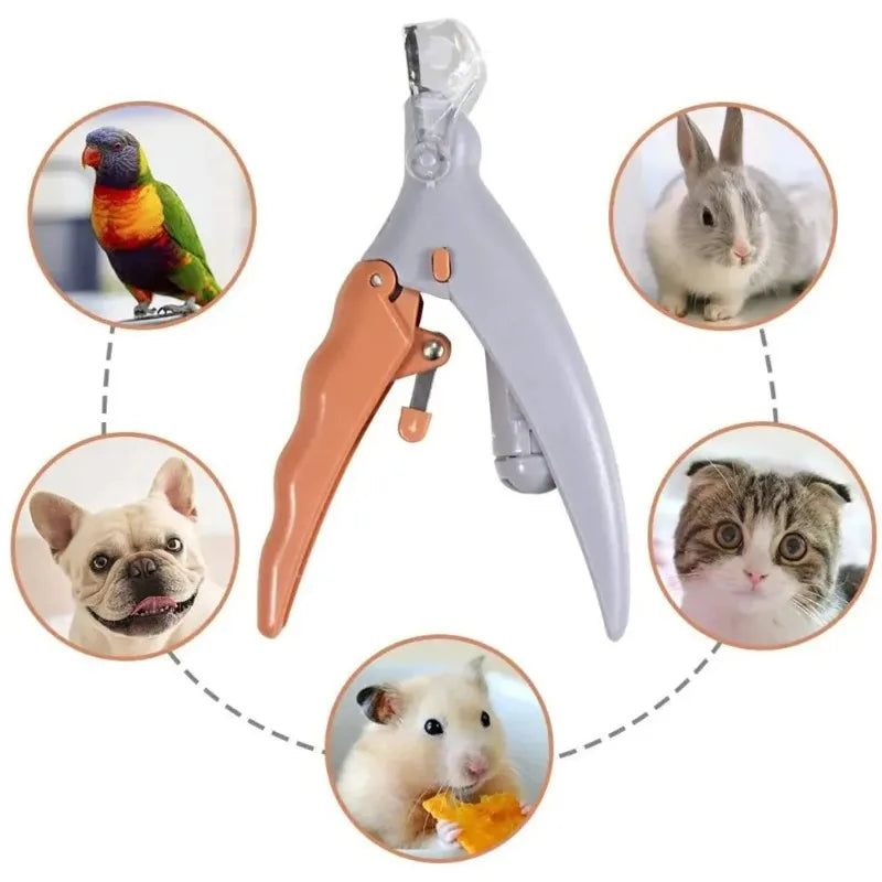 LED Light Pet Nail Clipper.