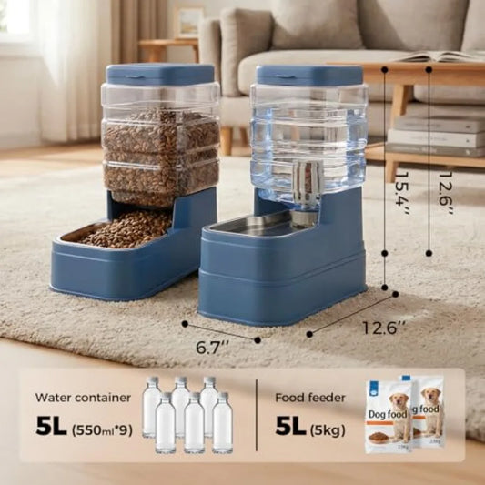 Automatic Cat Feeder and Water Dispenser.