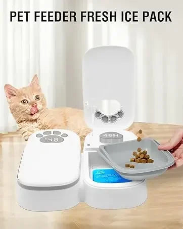 Automatic Wet Food Cat Feeder.