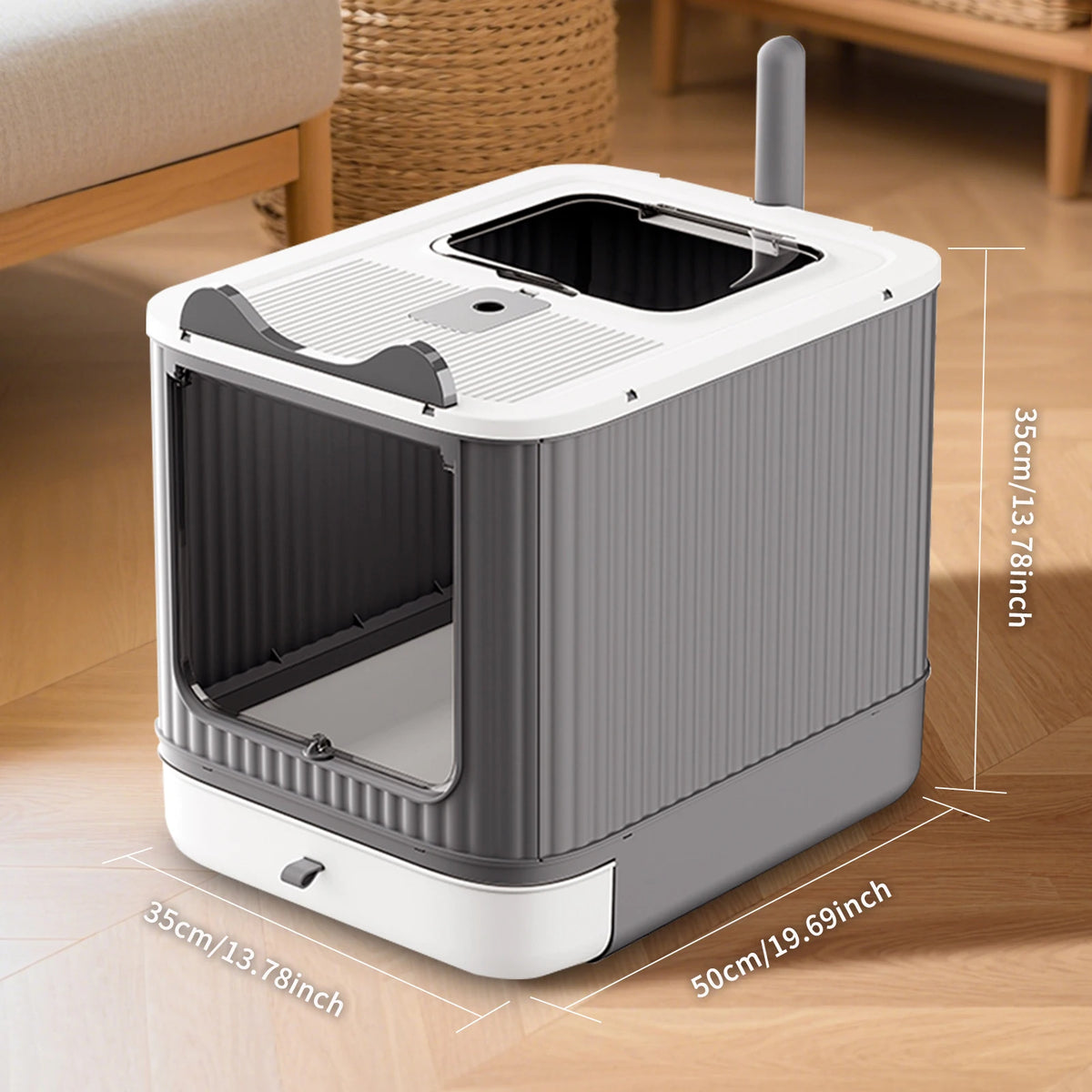 Enclosed for Cat Litter Box Furniture.