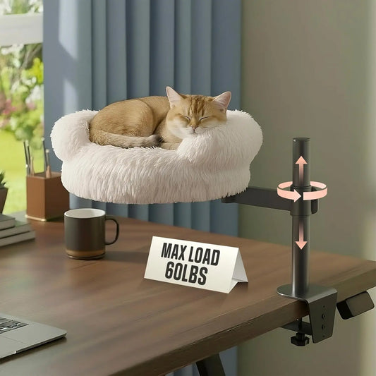 Adjustable Cat Desk Bed.