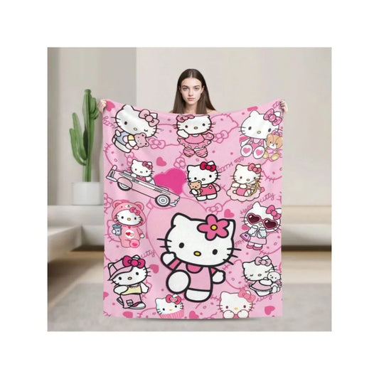 Hello Kitty Flannel Blanket.