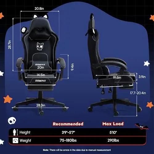 Gaming Chair with Cat Ears.