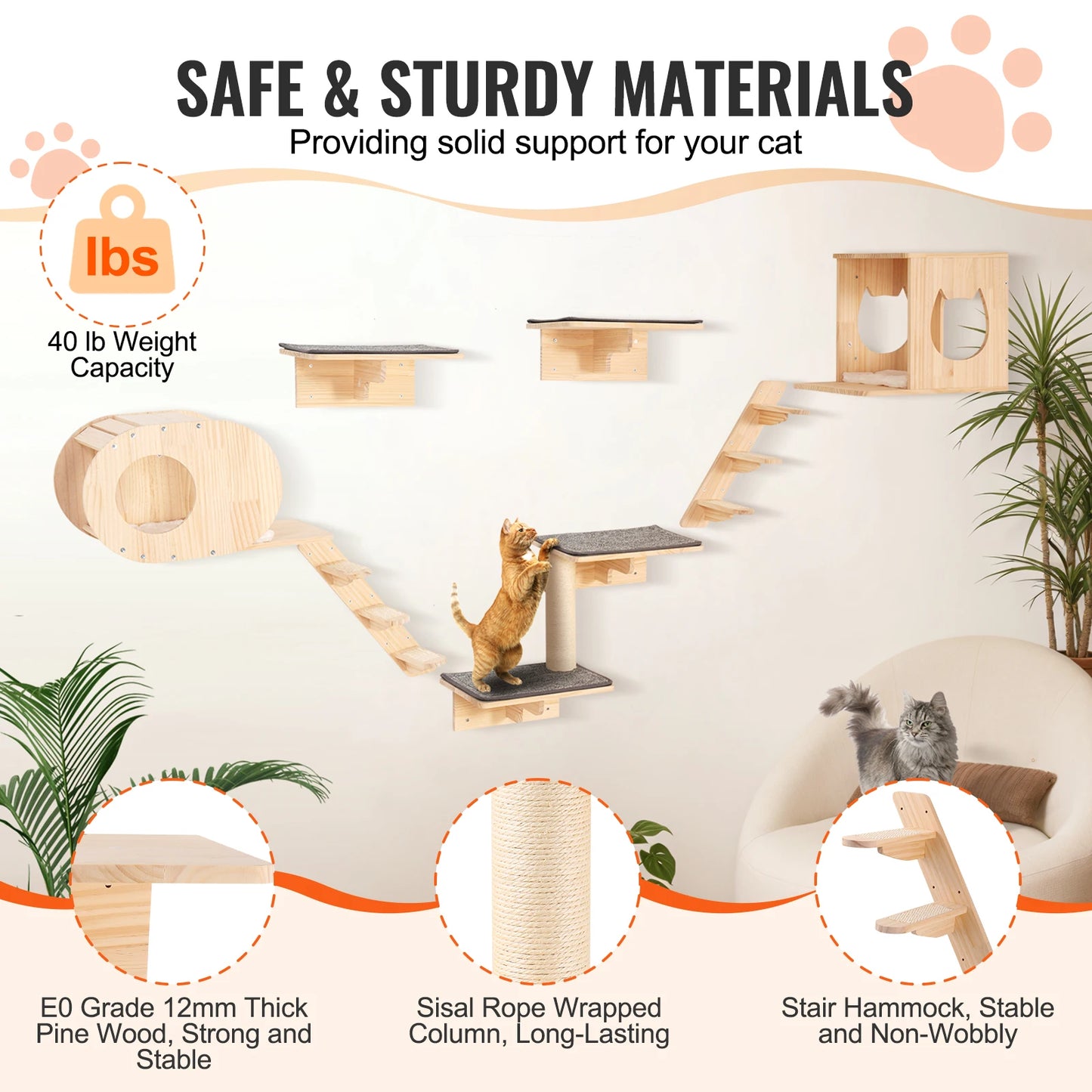 SucceBuy Cat Shelves.