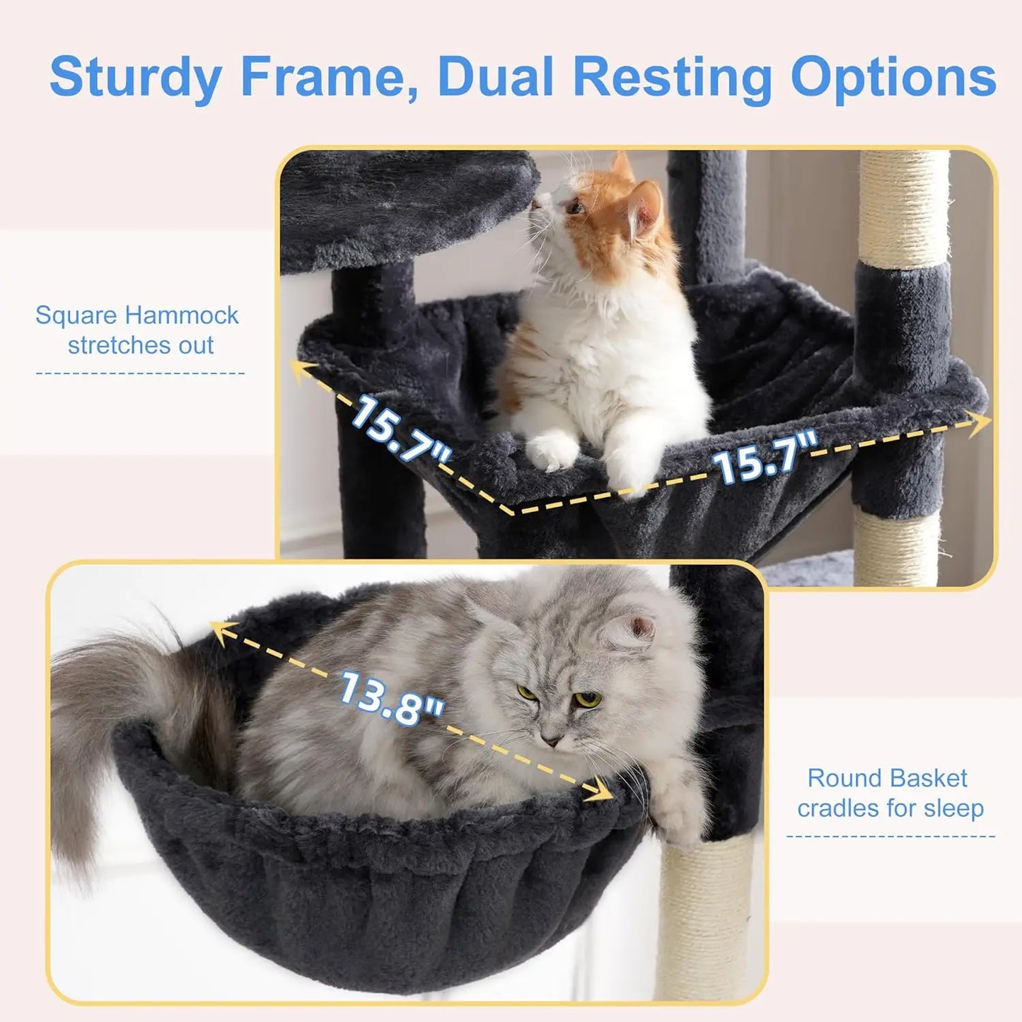Tall Heavy Duty Cat Tower.