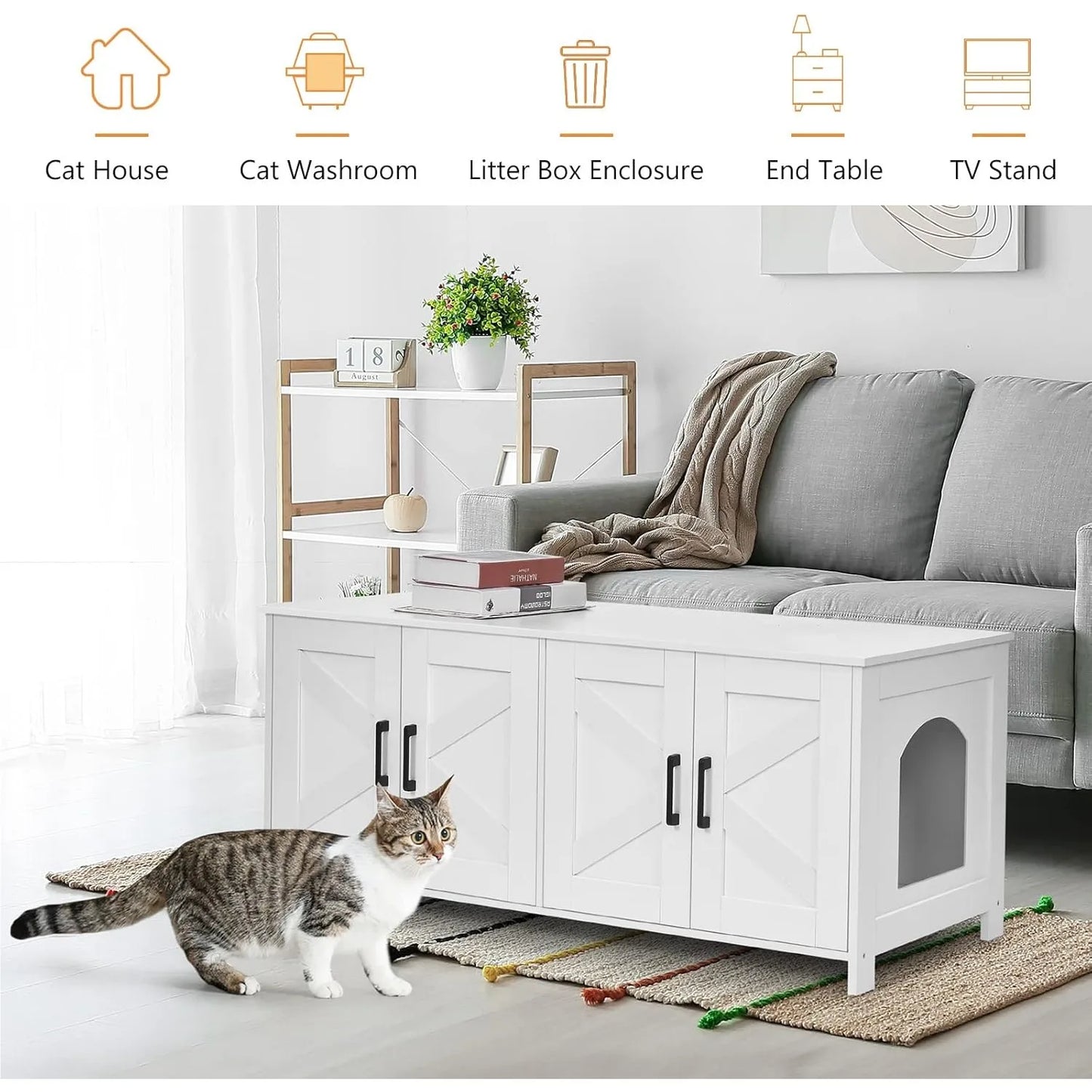 Cat Litter Box Enclosure.