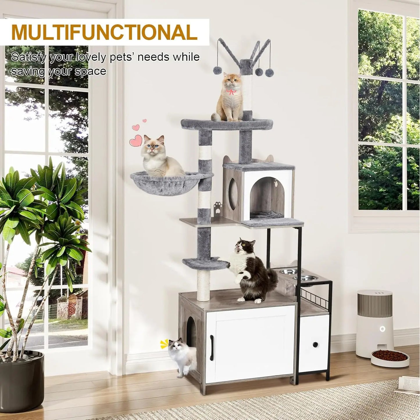 Modern Cat Tower.