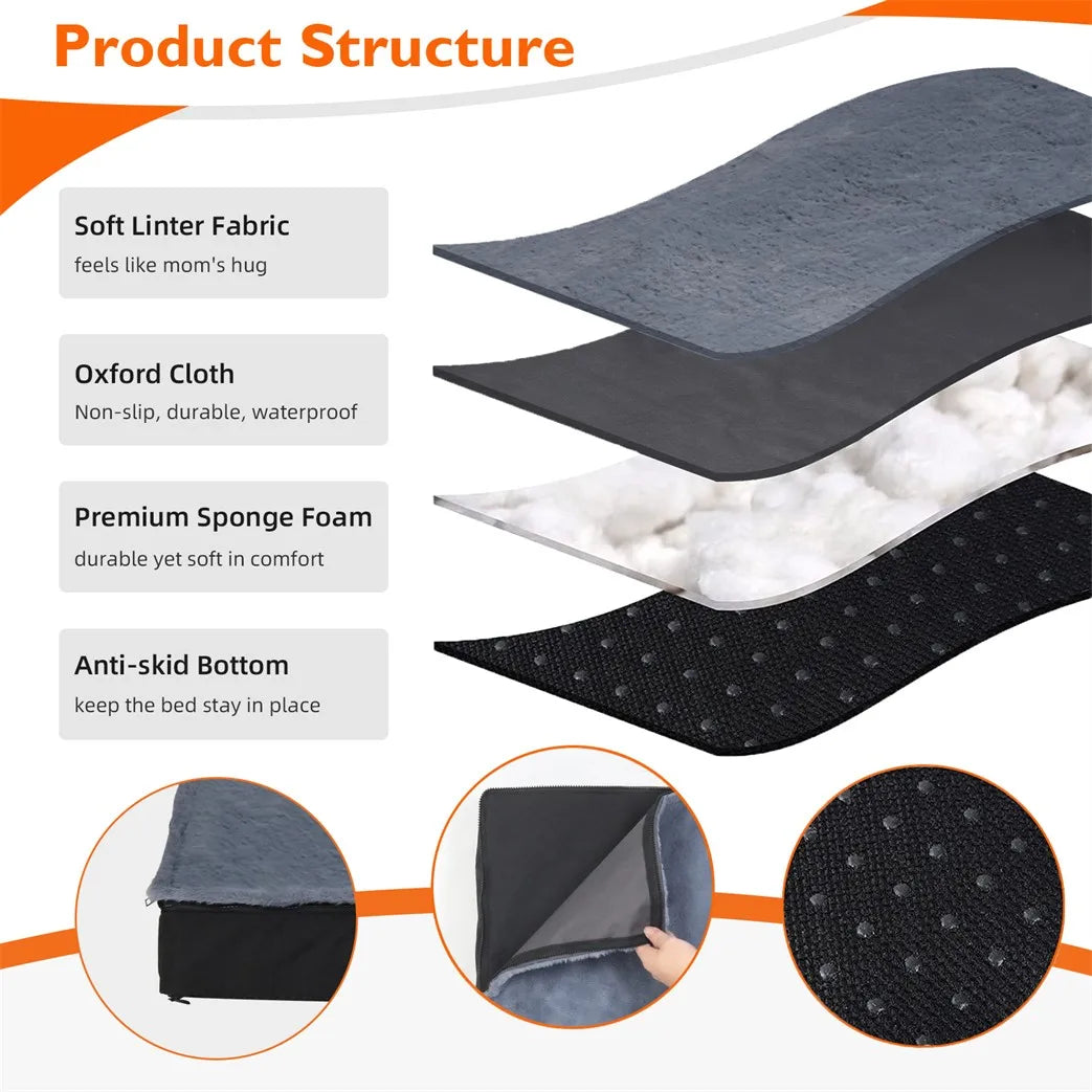 Large Orthopedic Dog Bed.