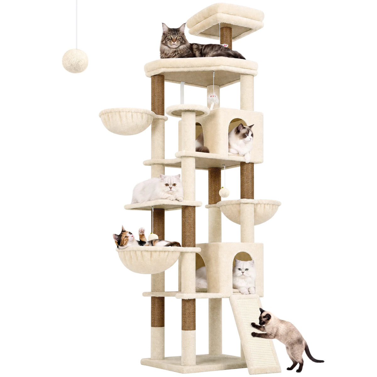 83" Extra Large Cat Tree Tower.