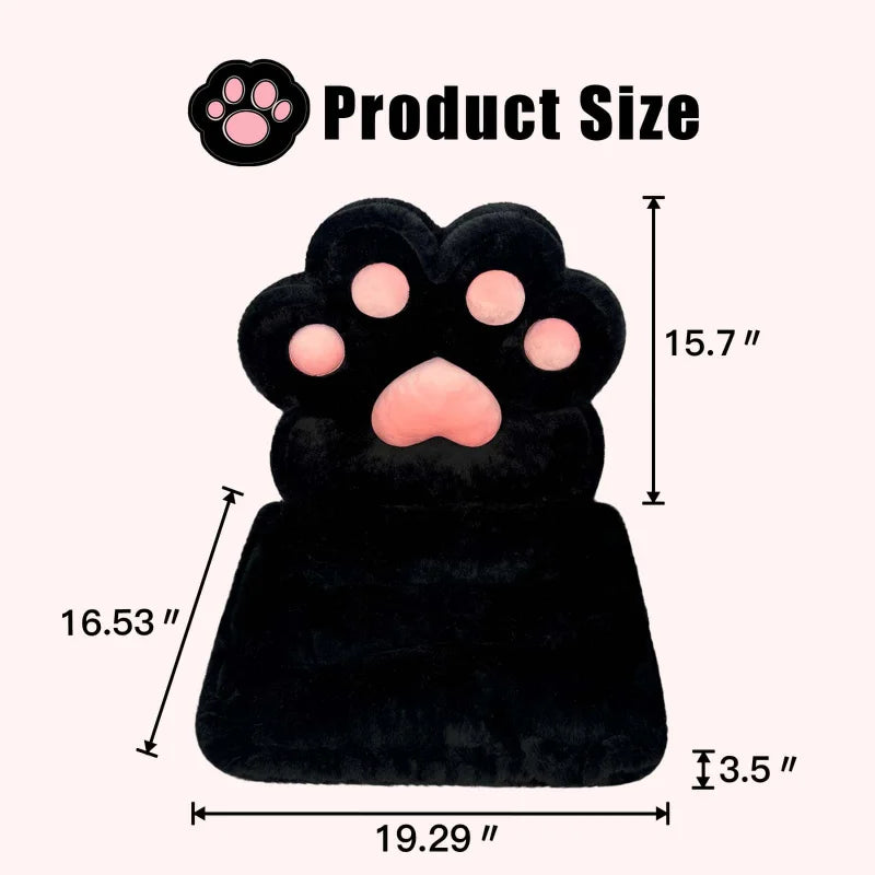 L-Shape Cat Paw Cushion.