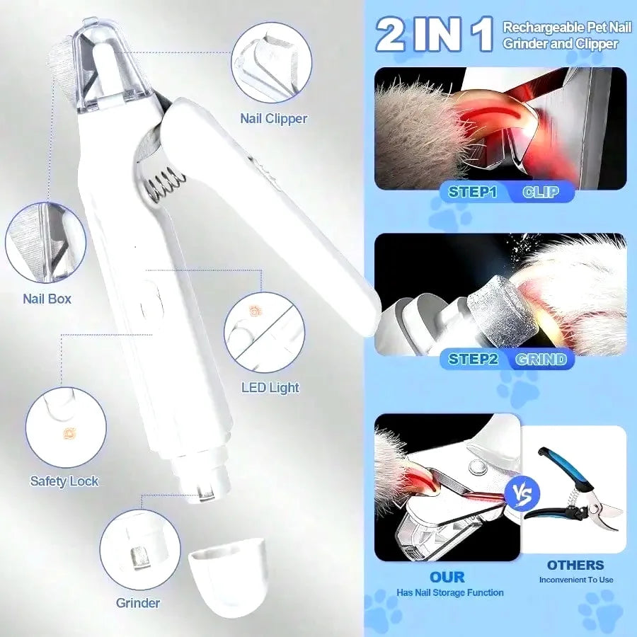Dog Nail Clippers with Lights.