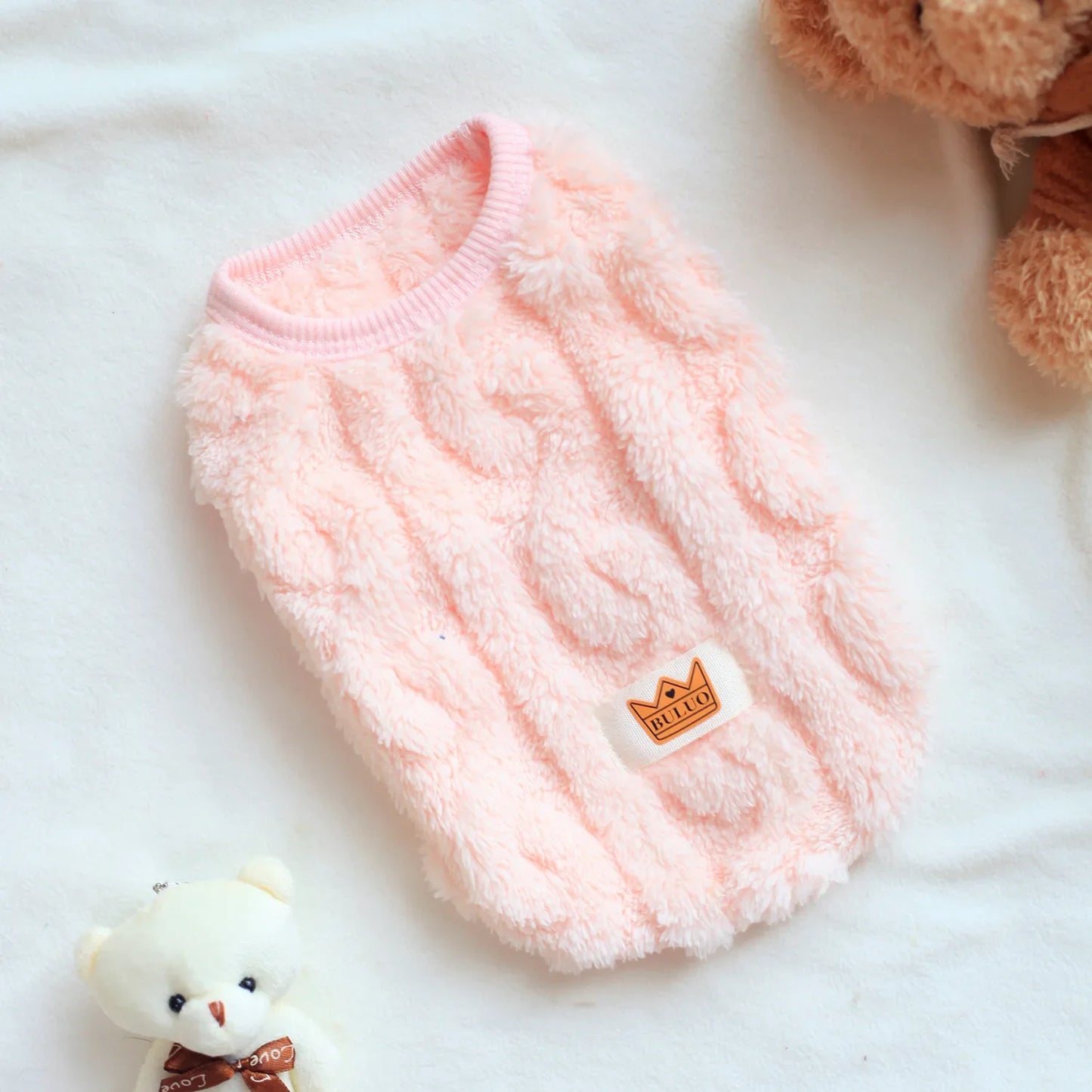 Warm Fleece Sweatshirt for Cats.