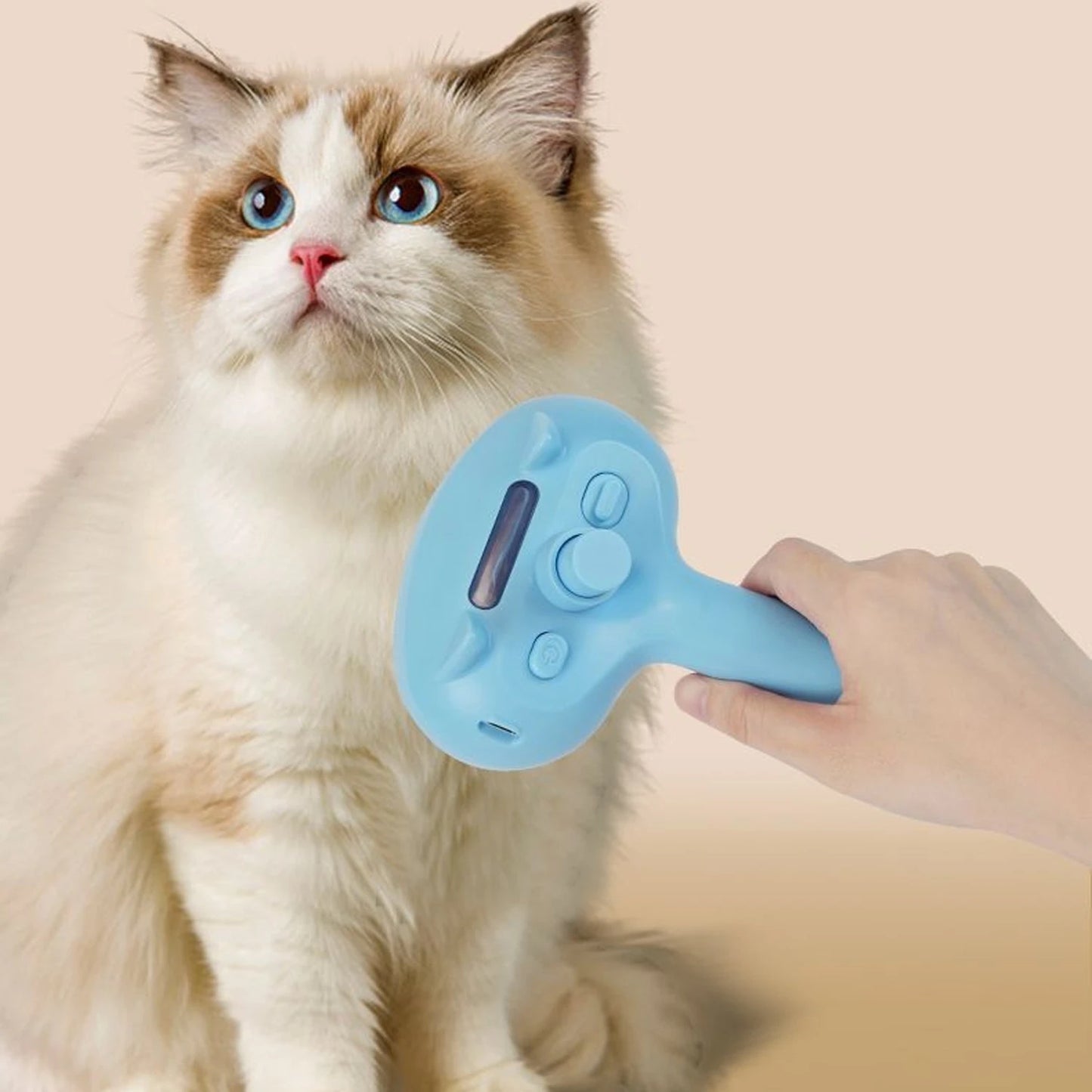 Pet Hair Cleaning Misting Comb Cat Brushes for Indoor Cats.