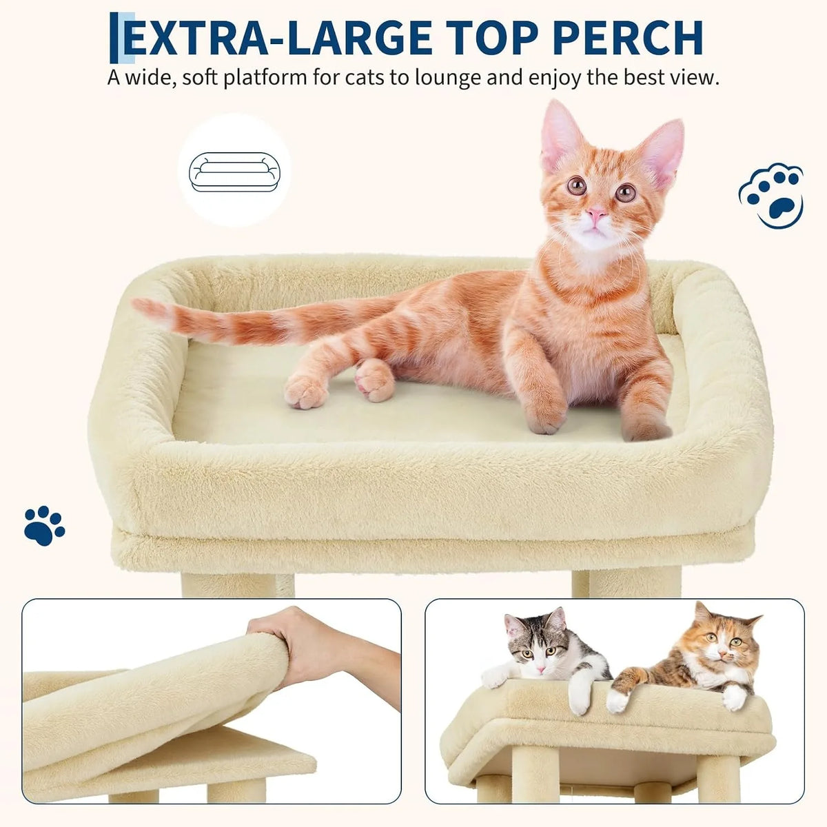 Large Cat Tree Tower.