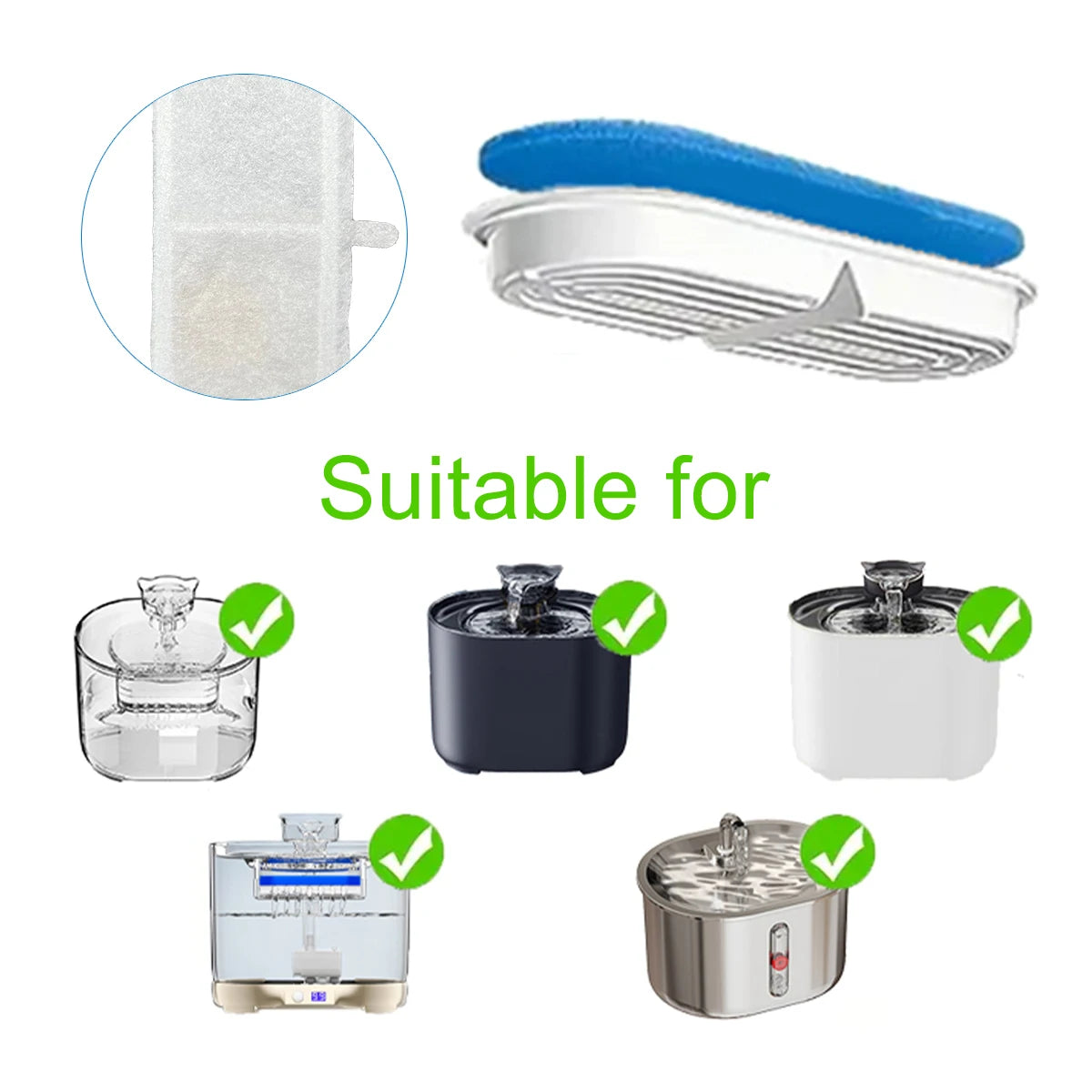 Filters for Cat Water Fountain.