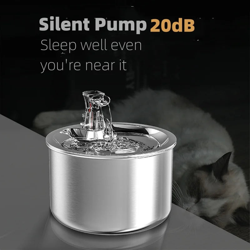 Stainless Steel Water Fountain.