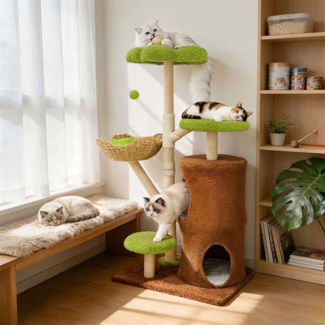 142cm Tall Cat Tree Tower.