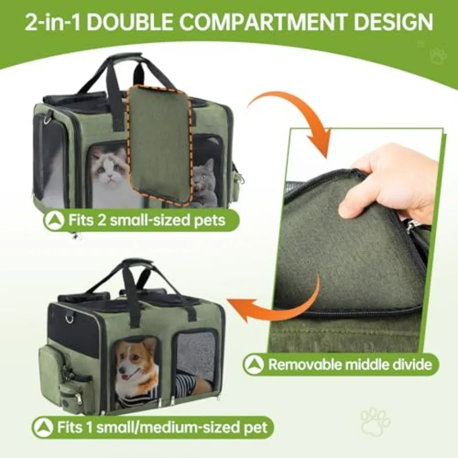 Cat Carrier for 2 Cats.