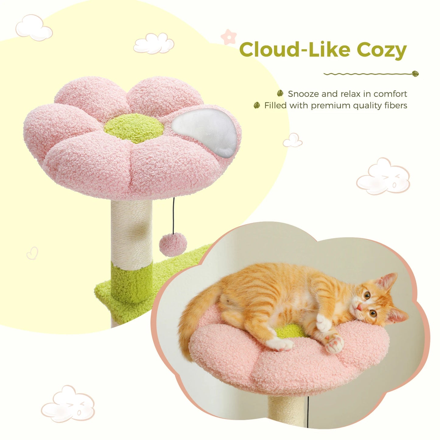 Flower Cat Tree.