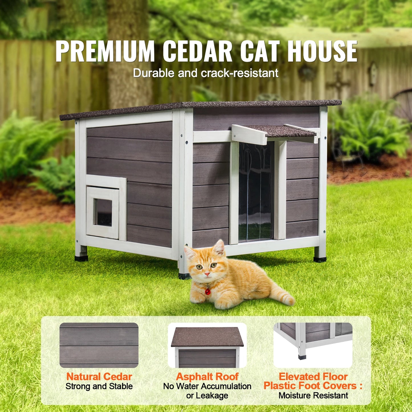 SucceBuy Outdoor Cat House.