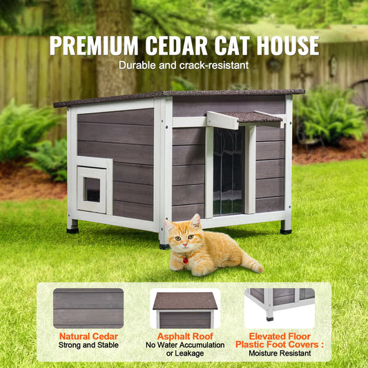 SucceBuy Outdoor Cat House.