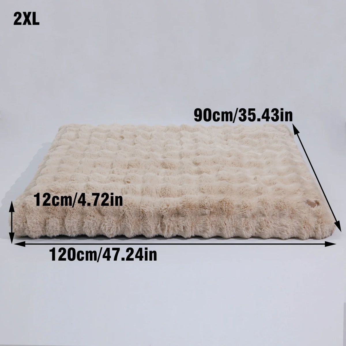 Ultra-Soft Plush Dog Bed.