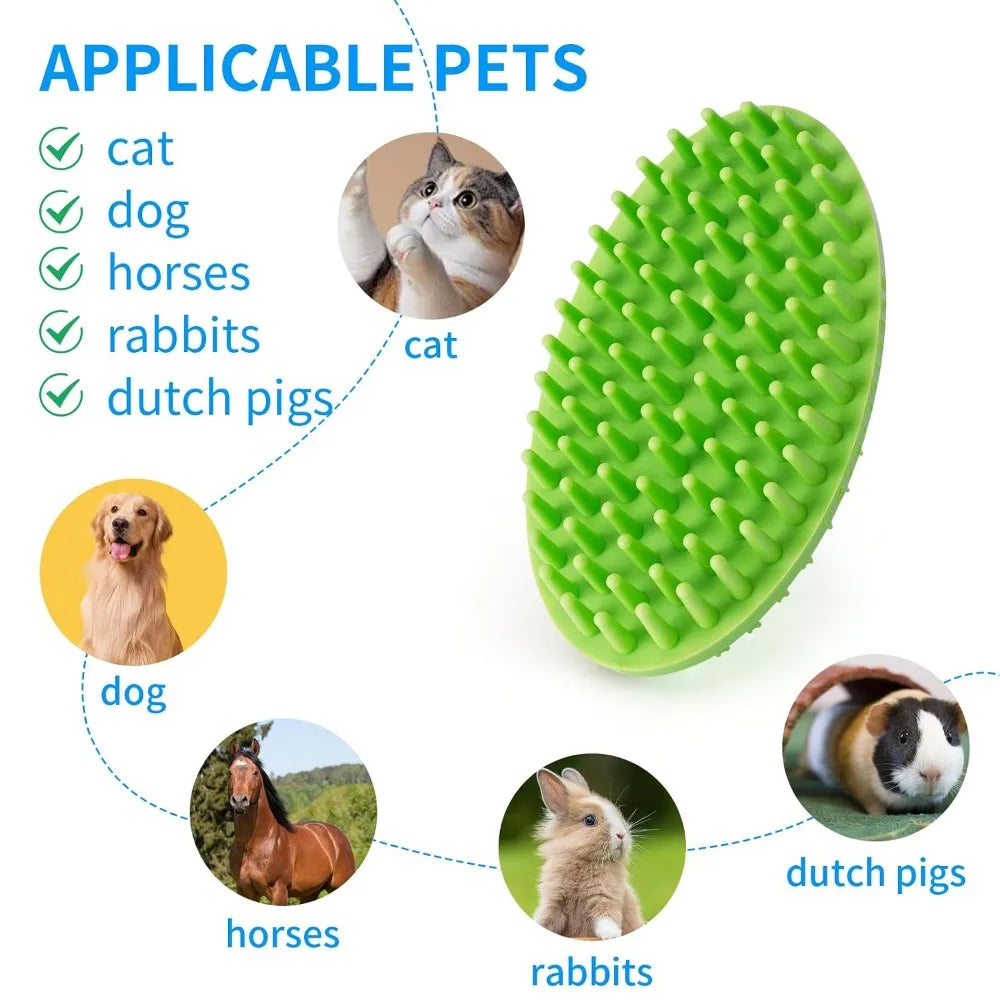 Double Sided Dog Bath Brush.