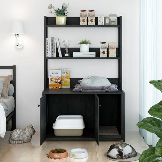Large Cat Litter Box Enclosure.