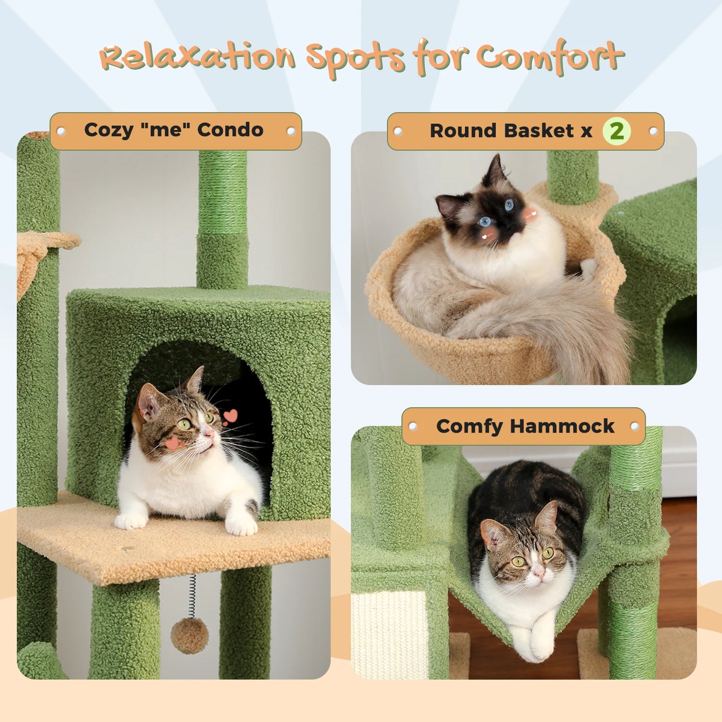 Cactus Cat Tree.