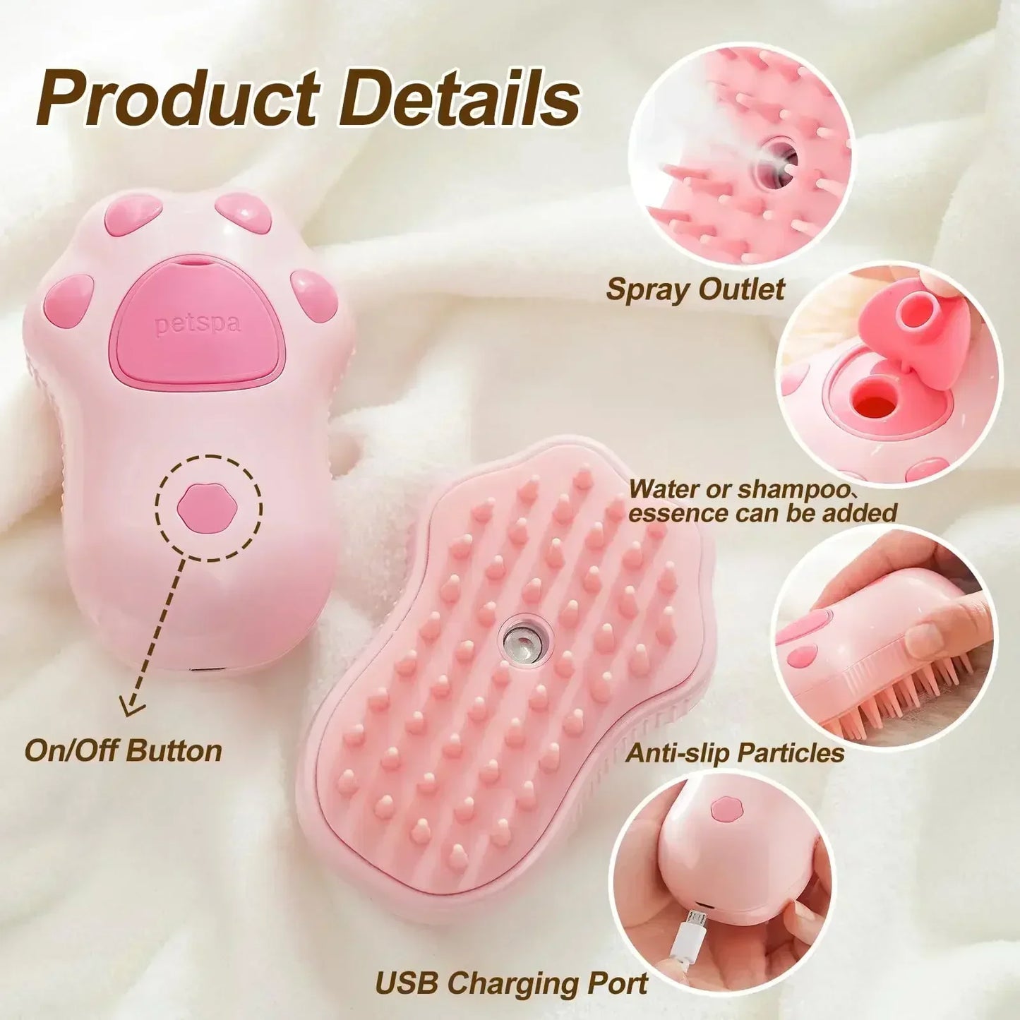 Cat Steam Brush.