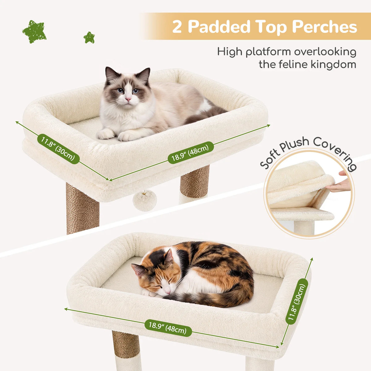 Cat Scratcher Tree for Large Cats.