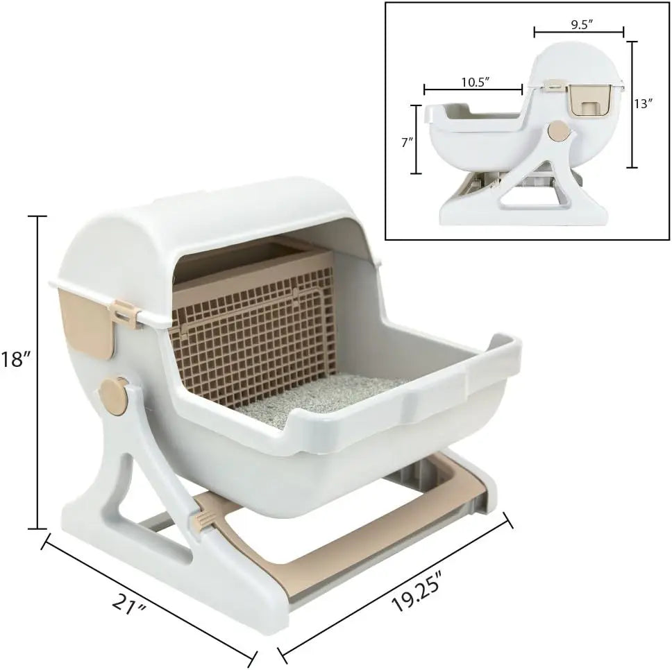 Quick Clean Cat Litter Box.