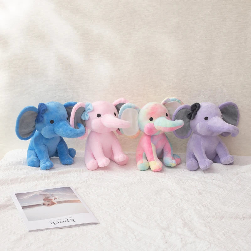 Soft Elephant Plush Stuffed Animal.