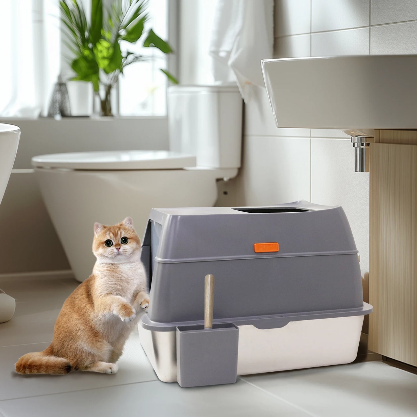 Bingopaw Cat Litter Box.