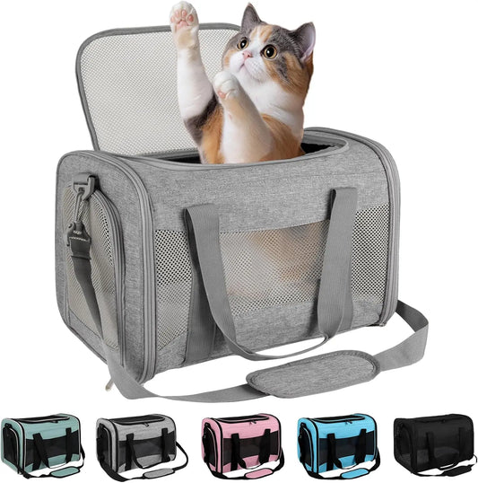 Cat carrier Case Airline Approved.