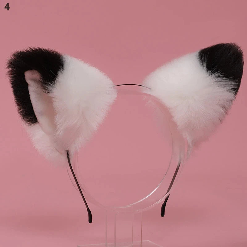 Furry Cat Ears and Tail.