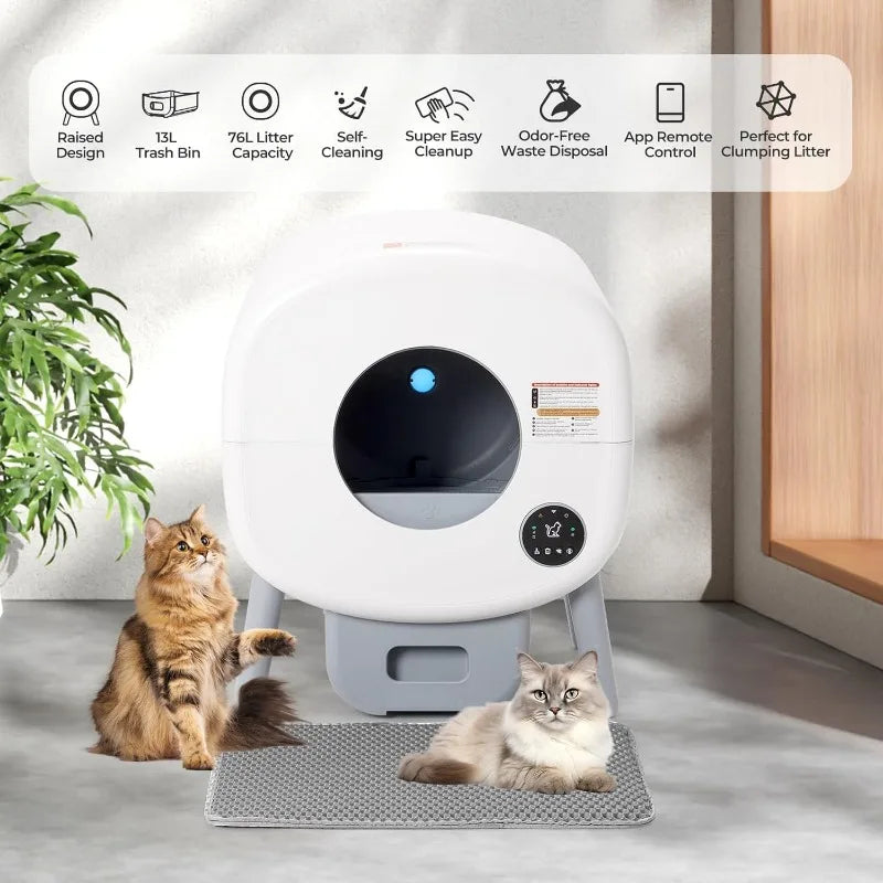 Extra Large Automatic Litter Box.