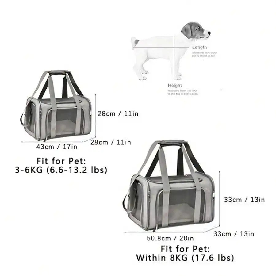 Dog and Cat Travel Bag.